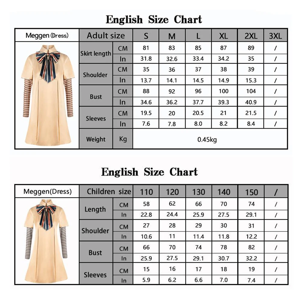 In Stock Horror Movie Mengen Cosplay Camel Dress Costume for Kid Adult Halloween Carnival Party