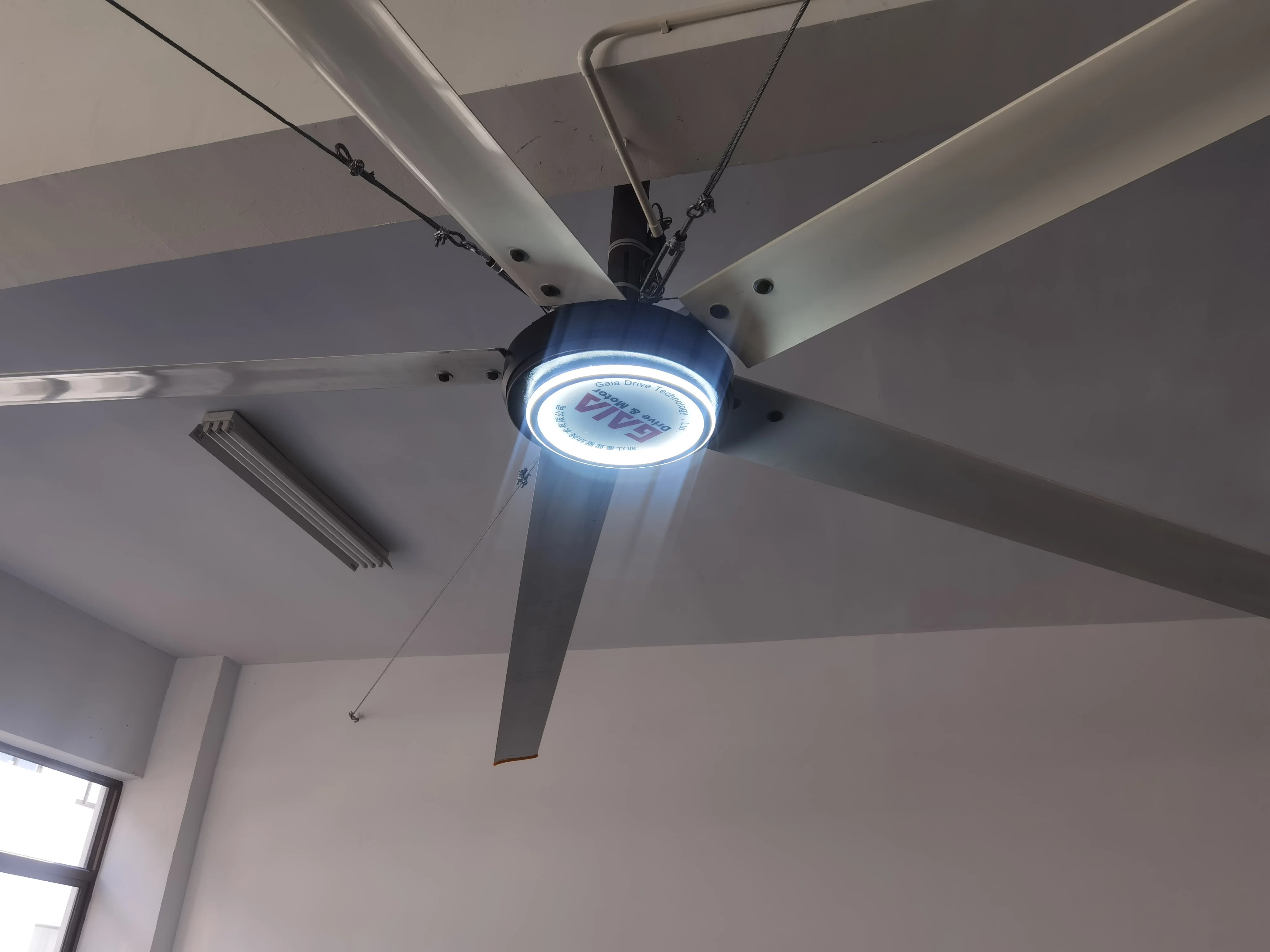 Warehouse  and workshop    PM  motor fan  industrial big ceiling fan