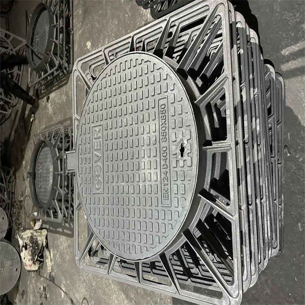 Customized En124 D400 Co600 Heavy Duty Gully Top Ductile Iron Manhole Covers and Gratings