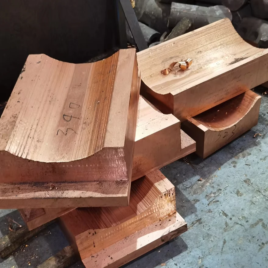 Graphite Electrode Holder, Forged Copper Contact Clamp Non-standard copper parts casting Customized according to drawing