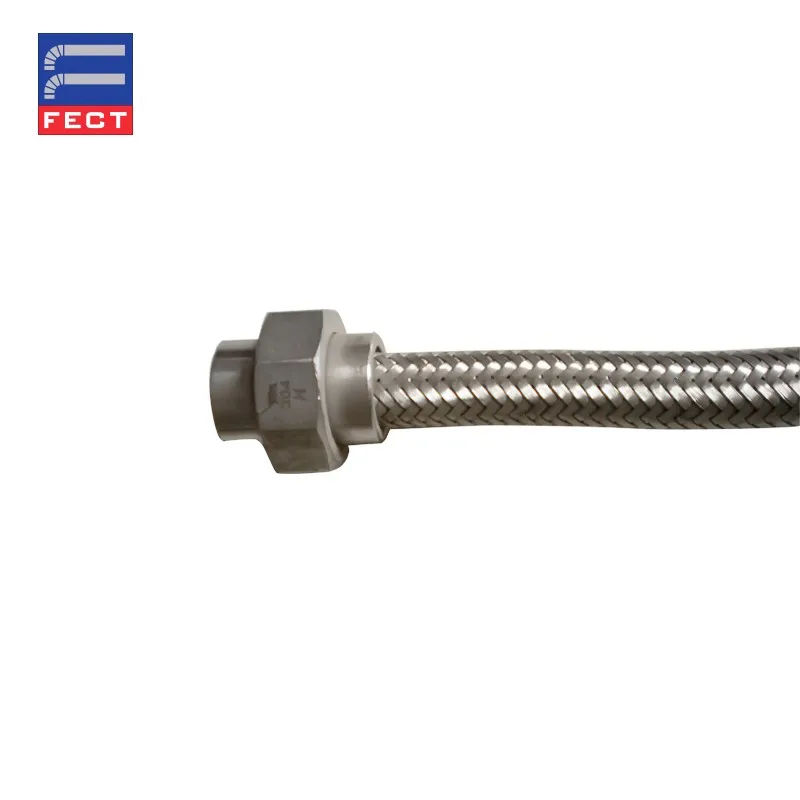 China Manufacturer Wholesale Low MOQ Stainless Steel Braided Flexible Metal Hose
