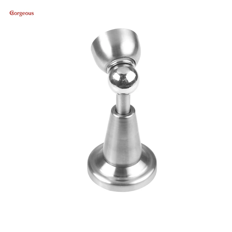 modern solf slow magnetic door stop heavy duty buffer stainless steel door stopper magnet
