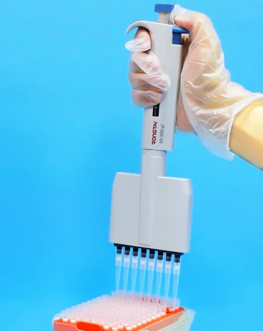 Handling 8 Channel Liquid Repetitive Micropipette