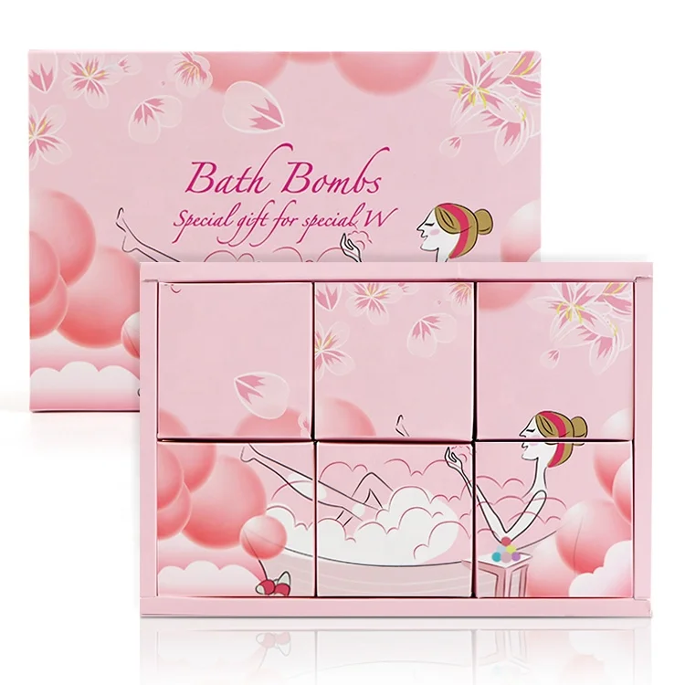 Wholesale 100g Organic Vegan Bath Bombs Set round Ball Fizzies with Rose Lavender Coconut Milk Aromas for Bubble Spa Bath