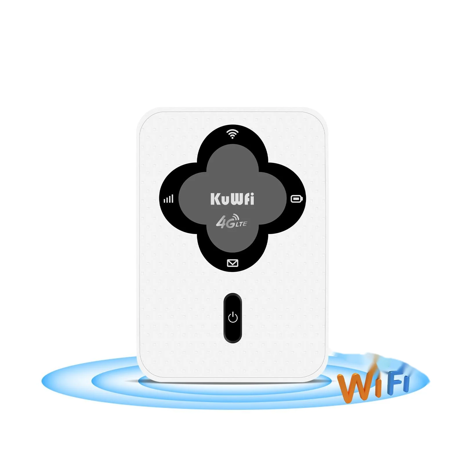 Уличный дорожный высокоскоростной маршрутизатор KuWFi, 4G, Wi-Fi хоуты со слотом для Sim-карты, мобильный беспроводной карманный роутер 4G Wi-Fi
