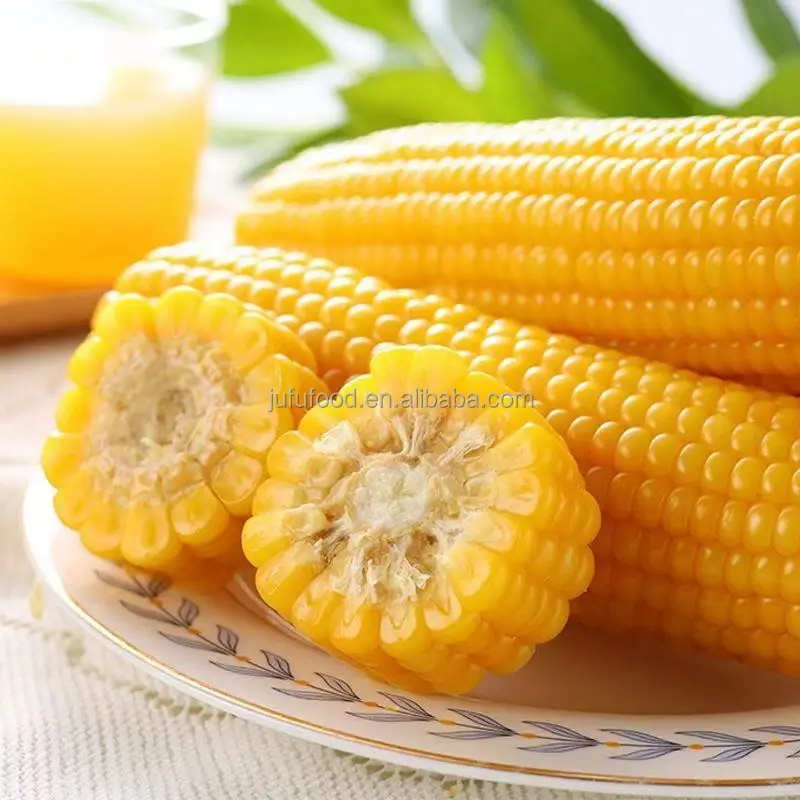 Manufacturers Wholesale Corn Snack Boiled Sweet Corn Cob Ready To Eat