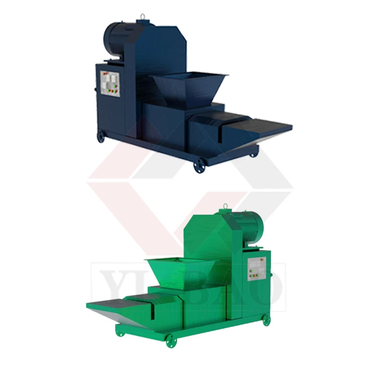 coconut shell shisha tobacco making machine shisha hookah corn stalk charcoal making machine  production line