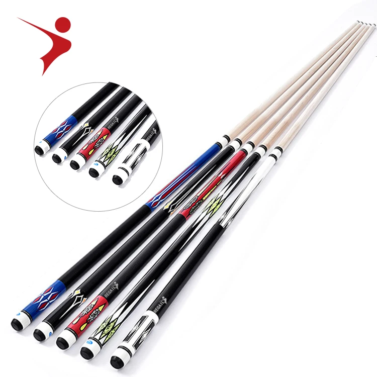 Американская палочка для бассейна REGAIL, белый дуб, Бильярдные кии, девять Киев, двухсекционные стержни maple 1/2 uniloc joint 13 мм, наконечник премиум класса