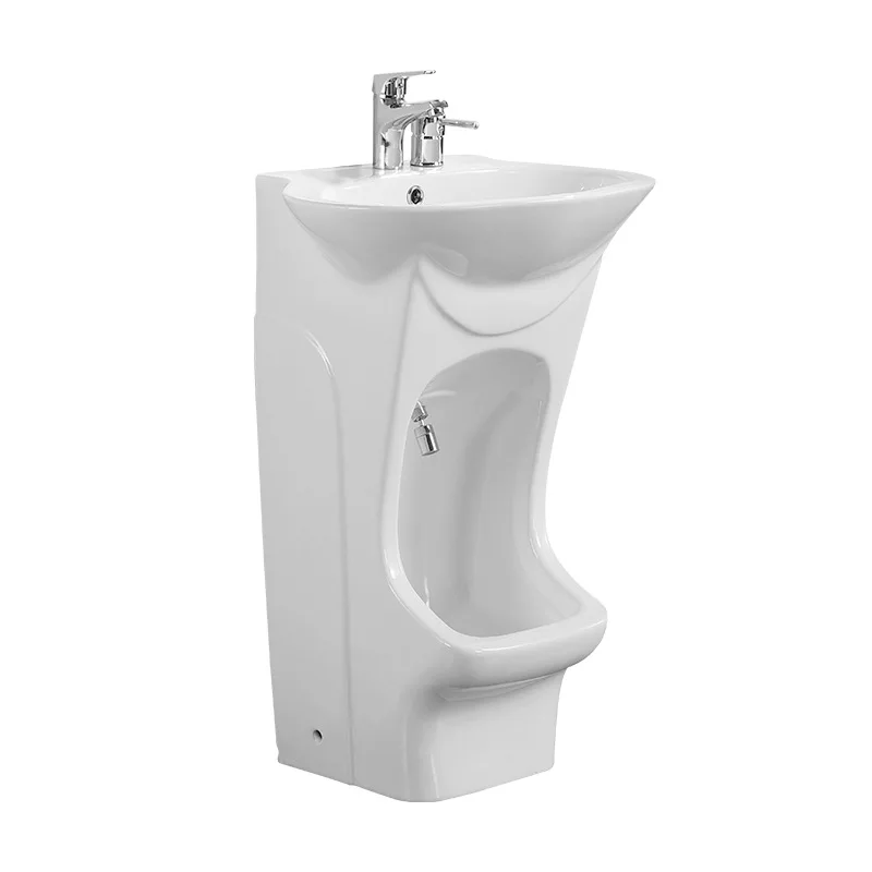 Urinal Sink Combination Ablution Basin for Muslim Ritual Purification Integrated Hygienic Solution