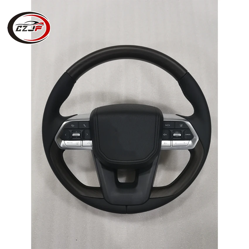 CZJF New Arrival Carbon Material Multifunction Steering Wheel Upgrade for Toyota Land Cruiser LC300