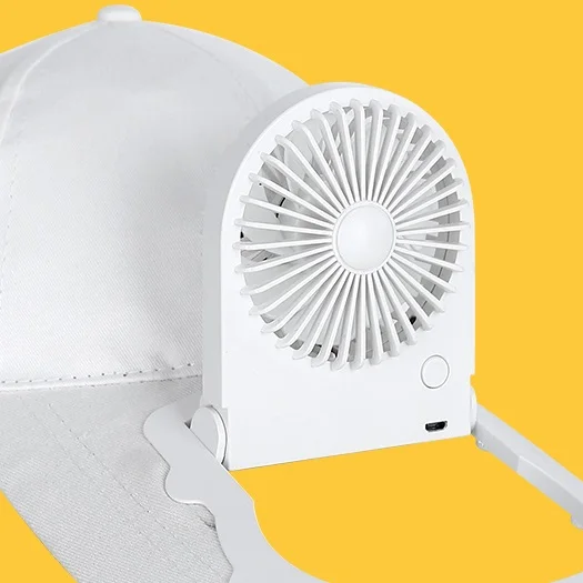 2021 Amazon Hotsale Outdoor Must-have Cooler Air Cooler Fan Solar Fan Hat Charge Summer Fans Hat