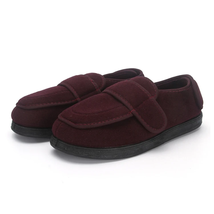 Custom Big Size Unisex Indoor Outdoor Diabetic Orthopedic Medical Slippers Shoes for Women Nurse