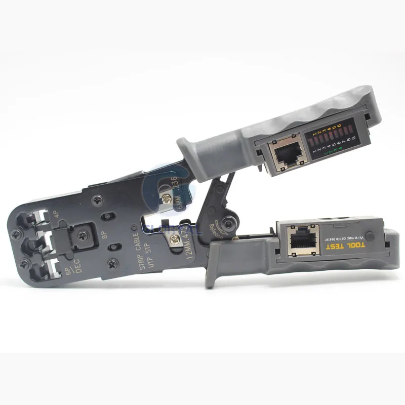 Crimping Tool With Tester For 8p 6p 4p 022 Multi Functional Network Tool