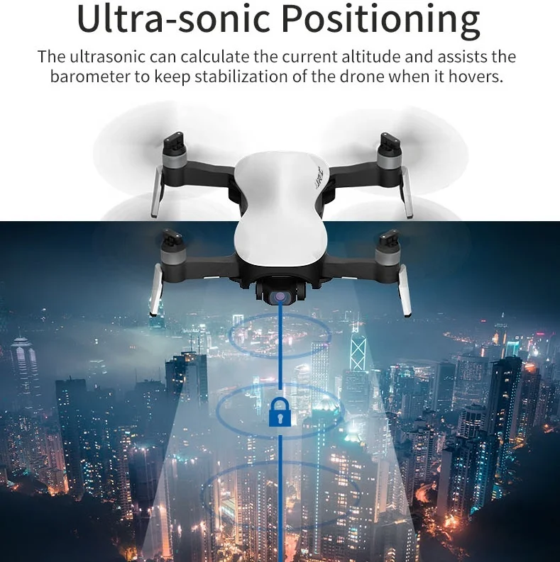 JJRC New AURORA JJRC X12 Quadcopter Drones with 5G 1080P Camera HD Optical Flow 25Mins Flying Time Stabilizing Gimbal