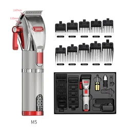 Madeshow M5 Cordless Hair Clipper Professional Hair Clippers For Men Professional Electric Trimmer