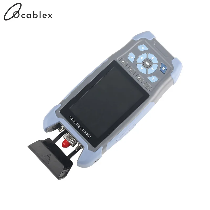 Mini-Pro 9 in 1 Mini OTDR Optical Reflectometer 1310nm 1550nm FC APC device OPM OLS VFL Event Map RJ45 Ethernet Cable Tracker