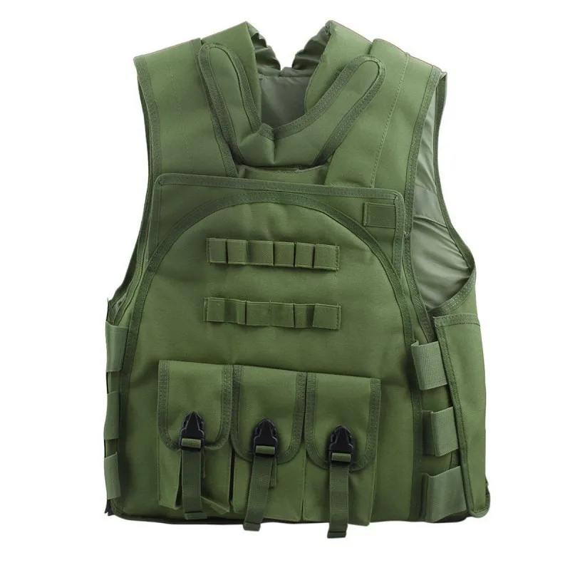 Heavy Duty Body Protection Plate Carrier Modular Tactical Armor Vest
