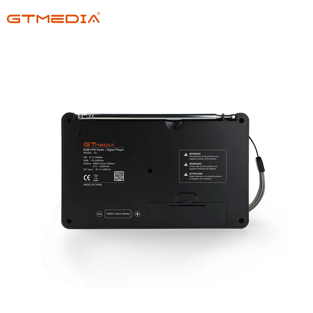  GTMedia D1 DAB + цифровой радиоприемник Plus наружное внутреннее портативное