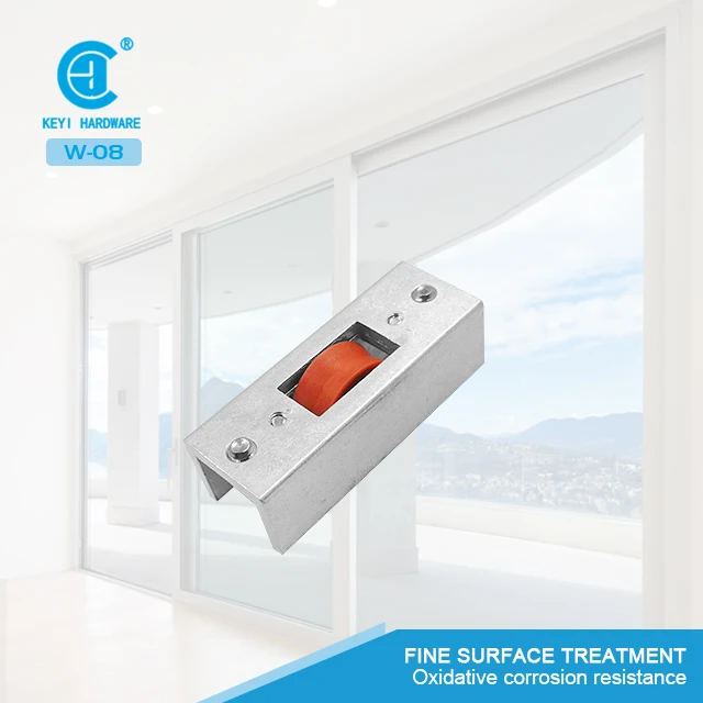 KEYI Hardware W-08 High Quality Aluminium Sliding Door Roller Wheels