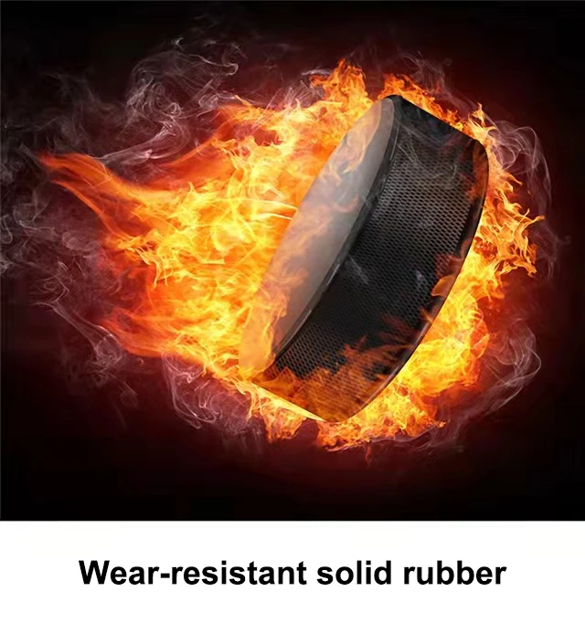 Wholesale Customized Printing Logo Rubber Official Ice Hockey Puck