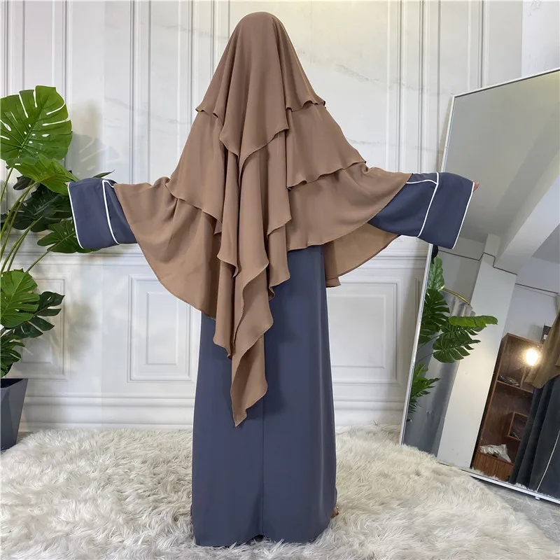 Оптовая продажа Премиум хиджаб Khimar Малайзия Женский шарфы