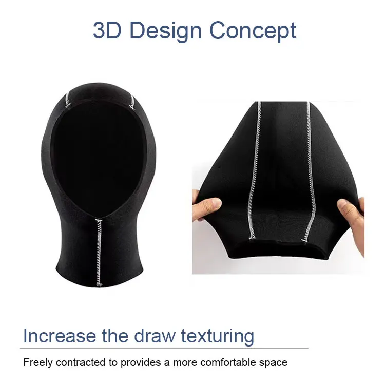 5mm wetsuit hood
