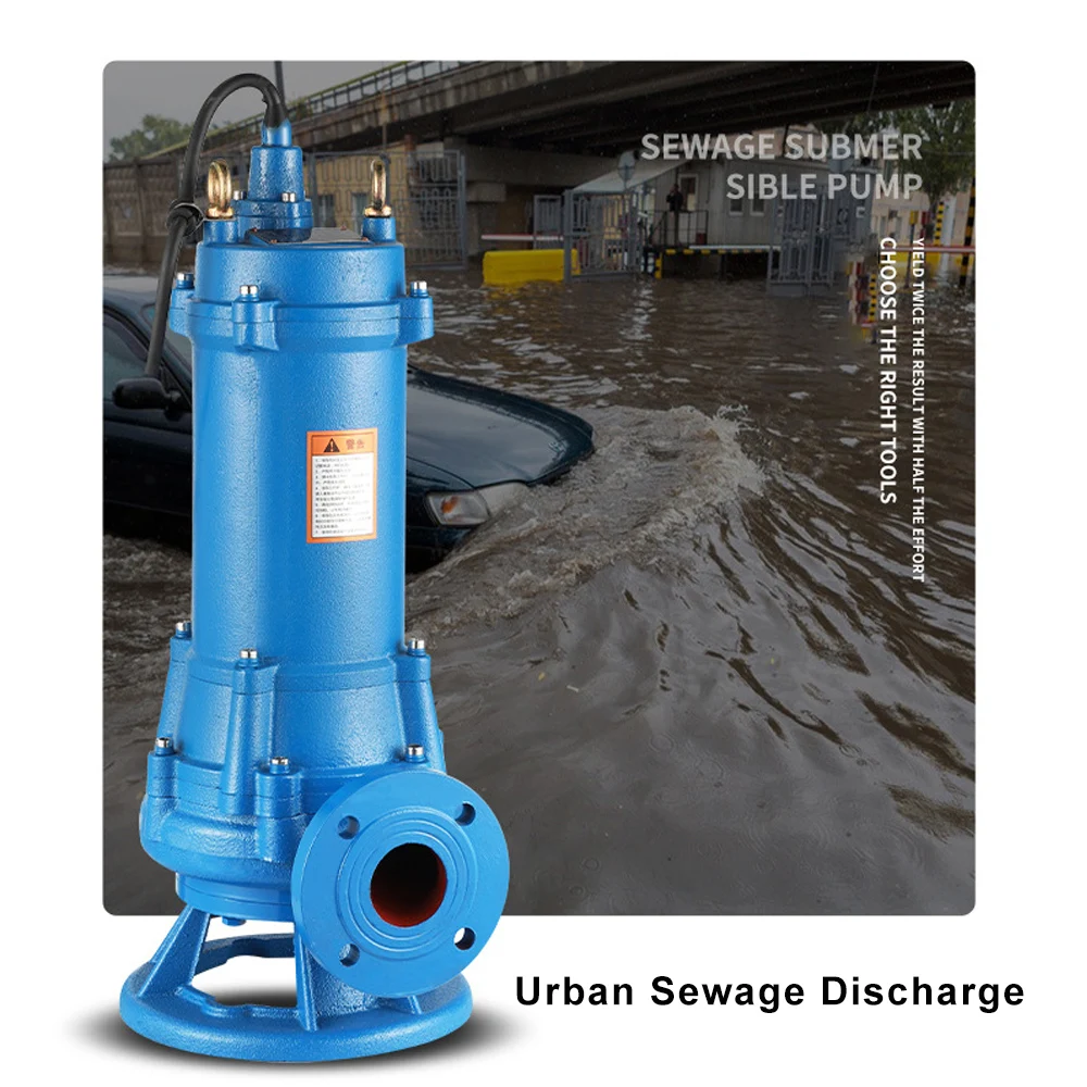 Submersible Solar Water Pump Swimming Pool Pump Self Priming Centrifugal Submersible Sewage Pump With Cutter