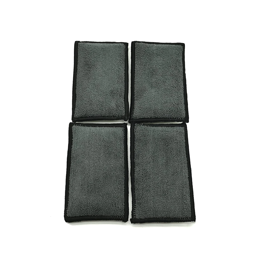 Custom Microfiber Interior Scrub Sponge Cleaning Washing Microfiber Bug Sponge for Car, Household Cleaning