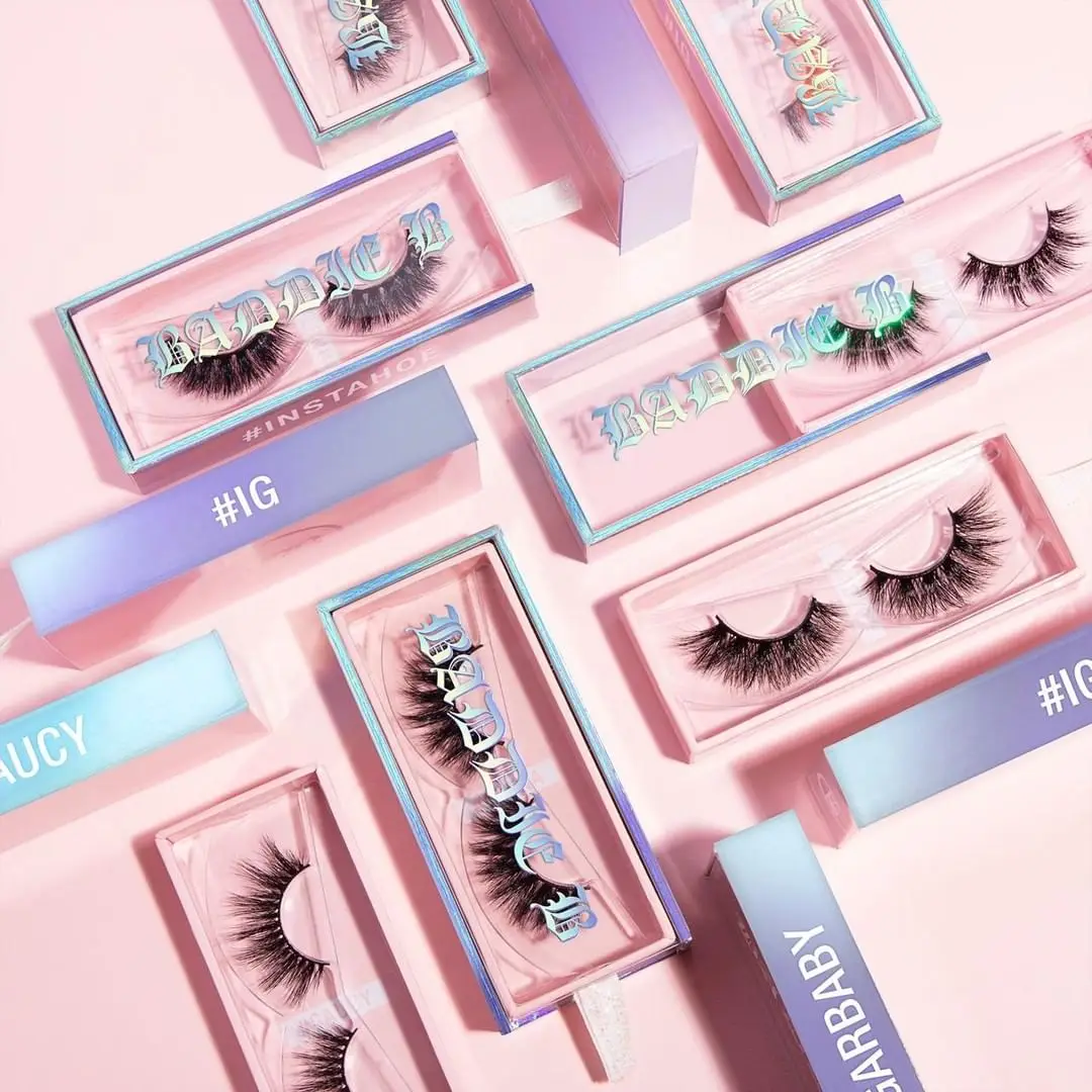 Wholesale lashes 3d custom logo 25mm eyelash luxury drawer packaging box