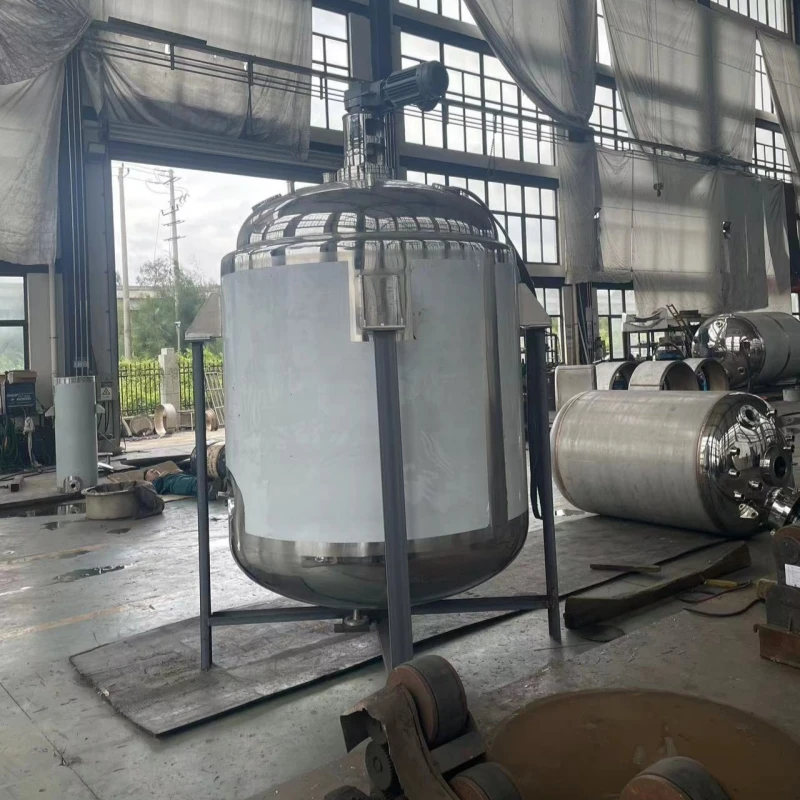 JNBAN stirred vessel mixer industrial  chemical jacketed reactor Lithium cobaltate stainless steel reactor