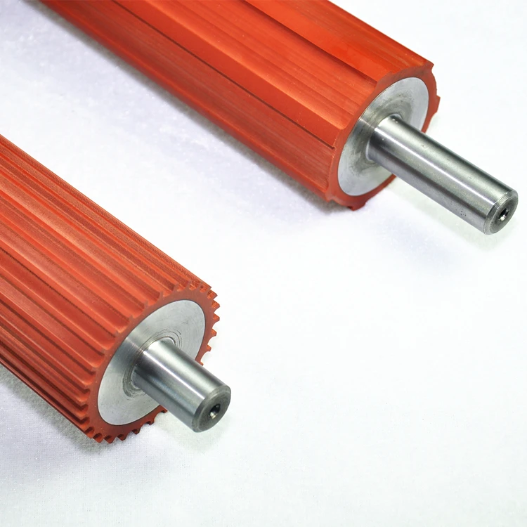 Offset silicone rubber roller shaft producer