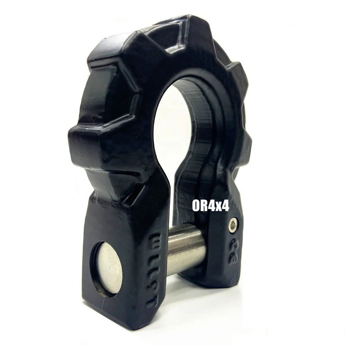 Скобы 3/4 D-образные скобы прочные 8 тонн (68000 фунтов) емкости надежно соединяют буксировочный ремень или трос для лебедки для бампера