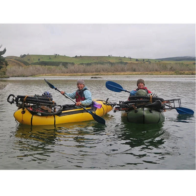 2021 New Packraft Made By Tpu and Portable Fold Ssingle Inflatable Kayak