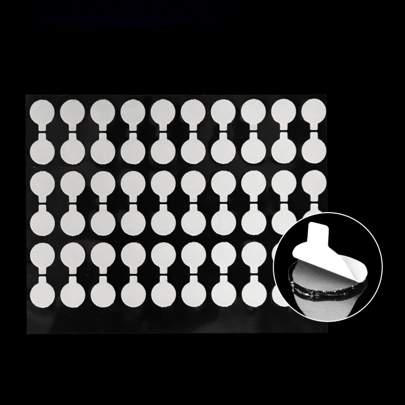pre cut high tacky glue acrylic nano tape thin double sided  sticky dots with pull position