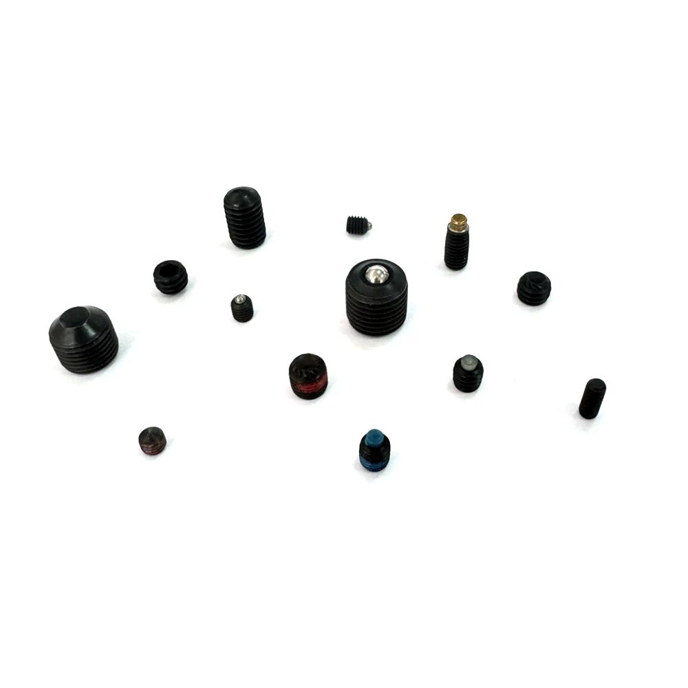 DIN913 DIN916 Headless Hexagon Socket Set Screws Brass Set Screws