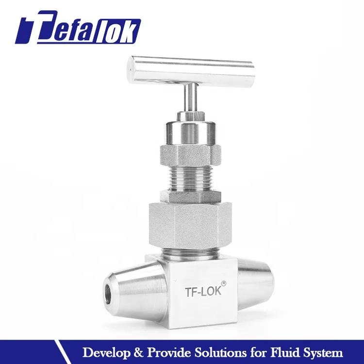 CNG Gas Stainless Steel In-line Needle Valve Socket Weld Bellows Sealed Needle Valves Swagelok Low Temperature Valves