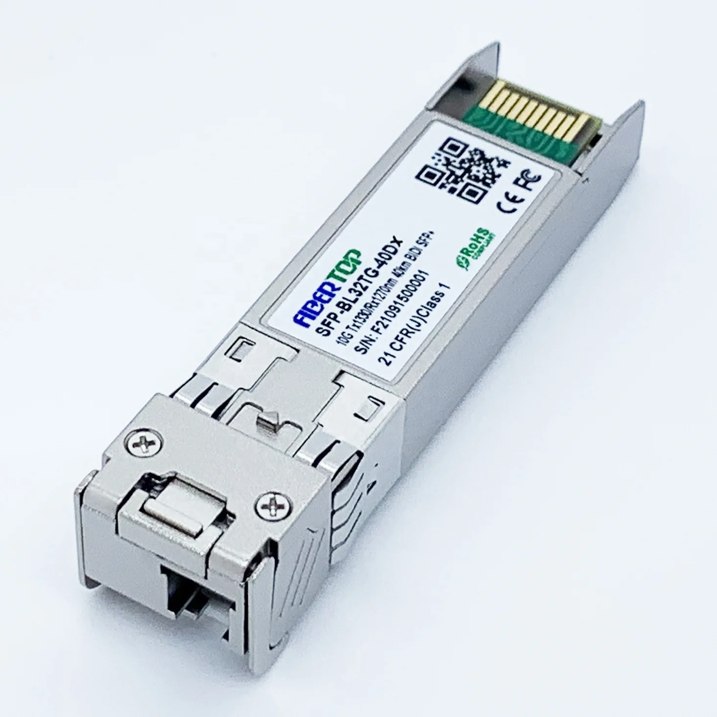 Fibertop для Cisco SFP-25GBX-U-40 совместимый 25 г SFP28 BIDI ER трансивер 1330/1270 нм 40 км LC DDM