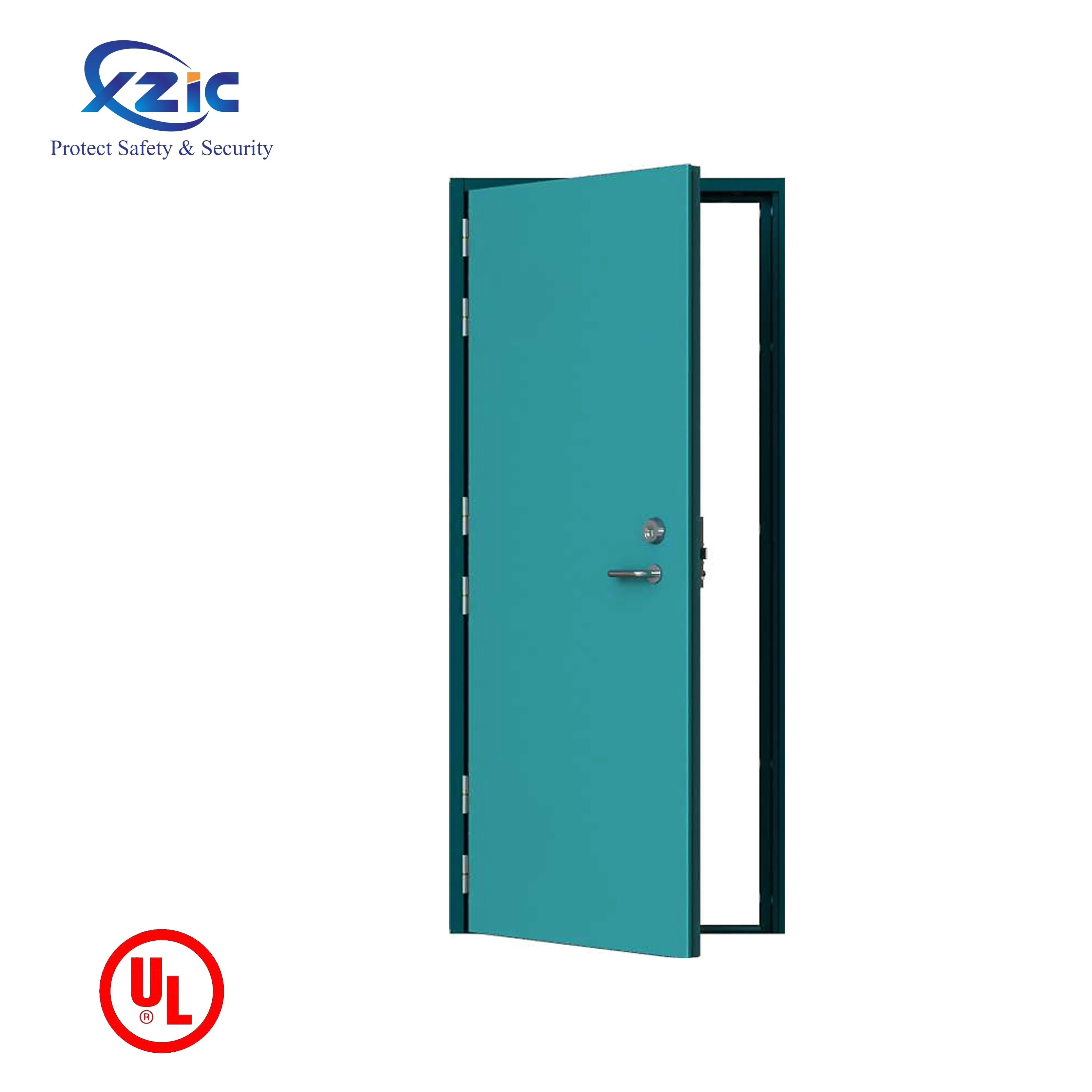 UL 3 Hours Fire Rated Steel Doors Professional Manufacturer Internal Proof Door Acoustic