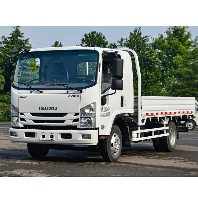 ISUZU KV100 Mini Cargo Lorry Truck 3Tons 5Tons 120HP Euro 6 With One Bed Good Price for Sales Whatsapp Wechat 0086 15897603919