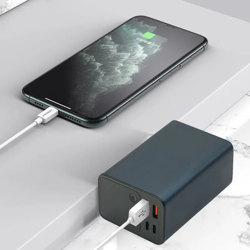 EZ100 225.5W/27000mAh  Portable Power Bank  Powerbank with Wired PD65W Fast Charging