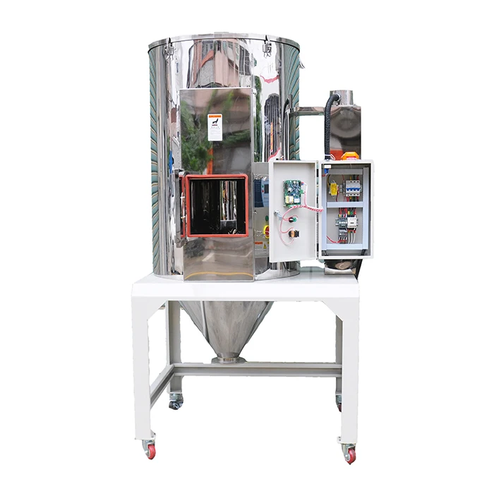 High Quality Plastic Pellet Pet/PP/Nylon Euro Type Double Layer Barrier Hopper Dryer for Sale