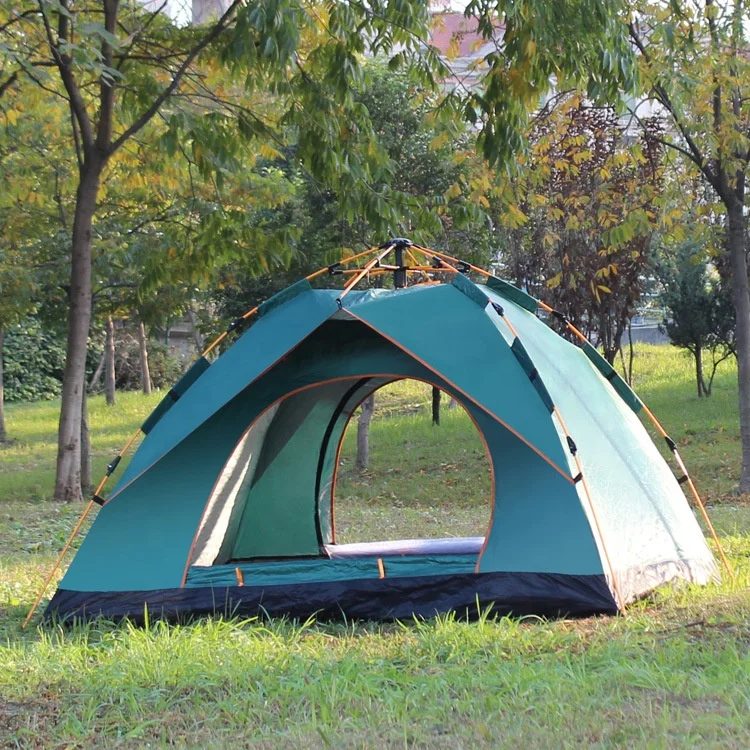 summer outdoor automatic super large big tents camping tent