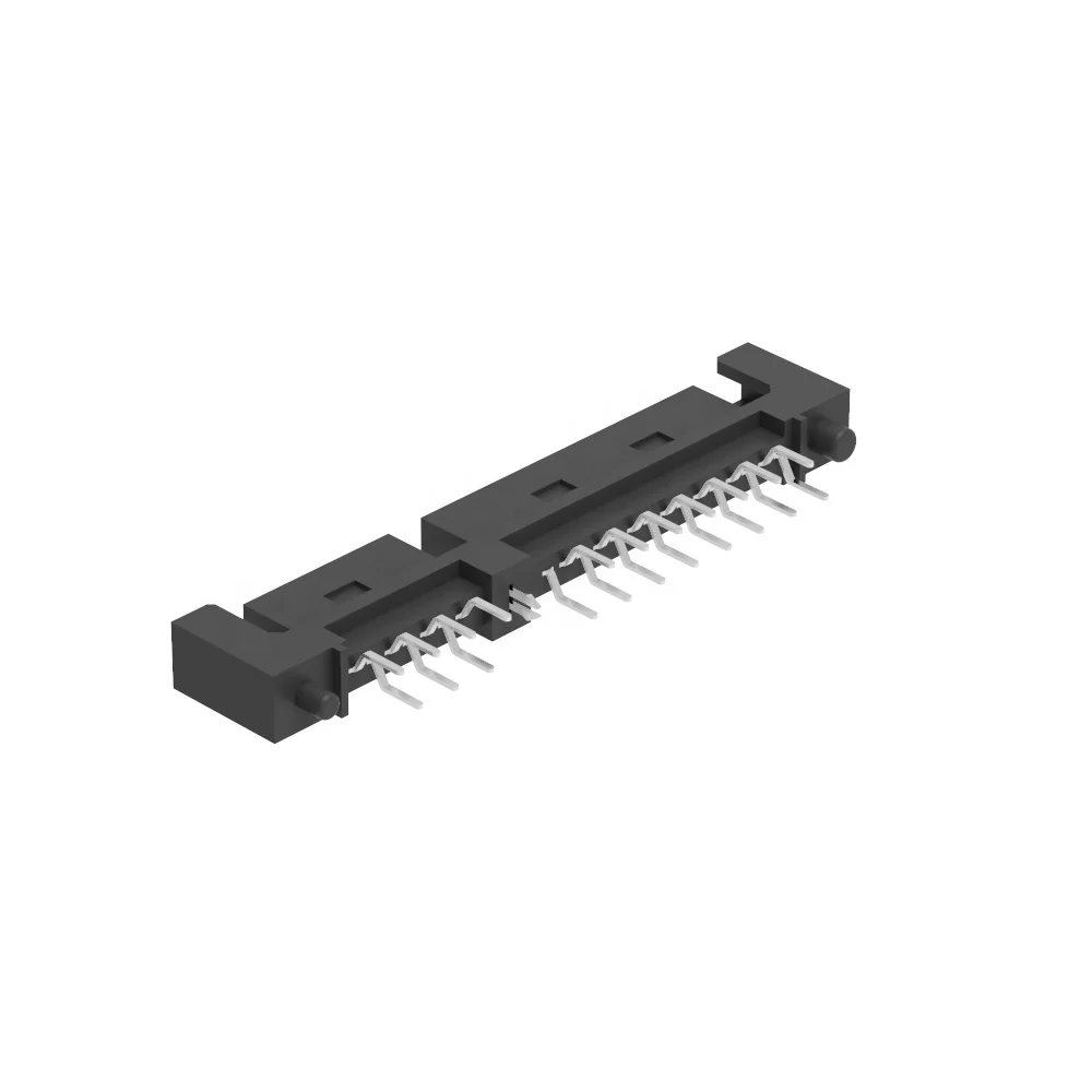 SATA Connector Manufacturer SATA 7+15P Male Straight Double Leg sas sata male power connector