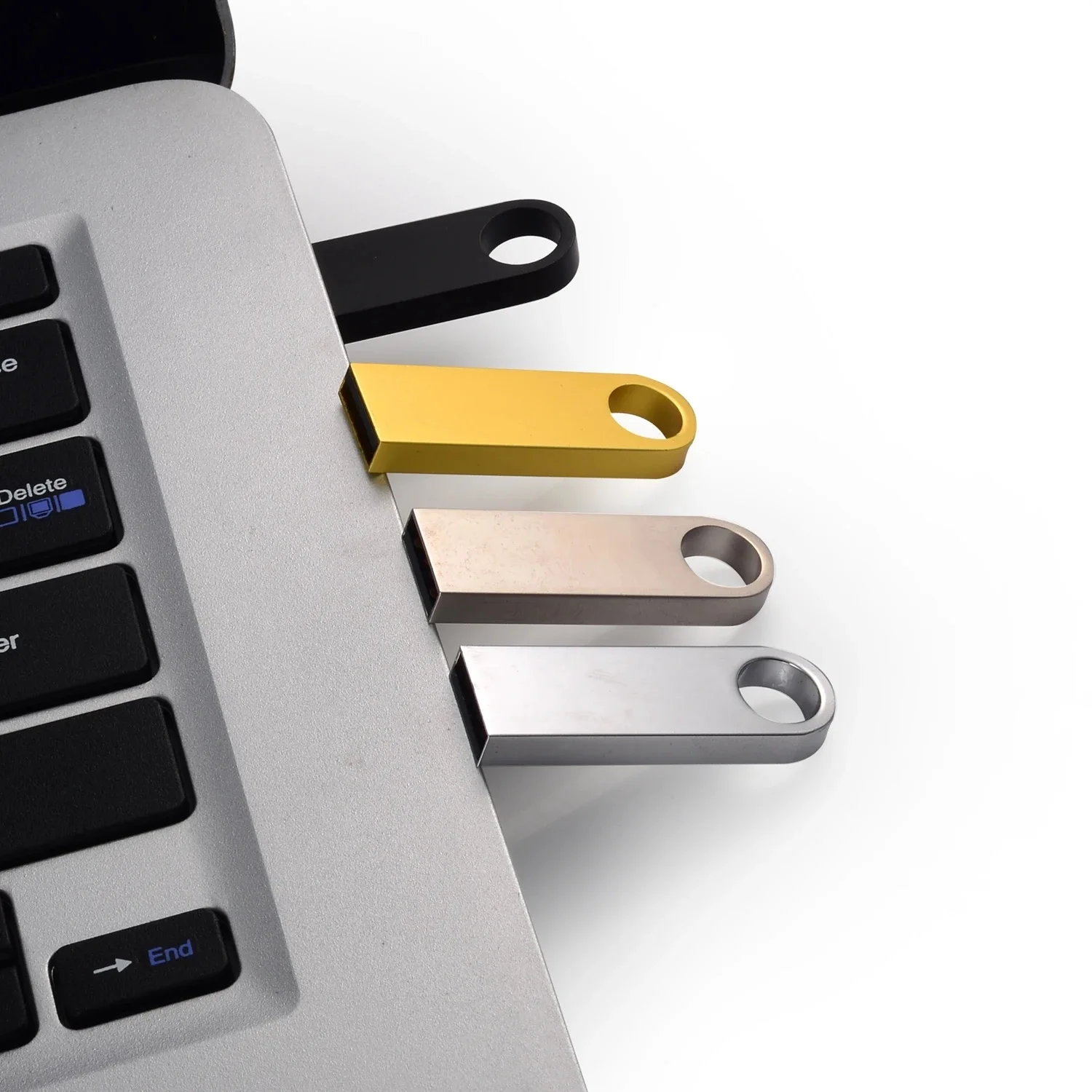 Metal Waterproof 3.0 USB 128GB 64GB Flash Drive Custom Logo 2.0 8GB 16GB 4GB Zip Drive for Promotional Gifts USB 32GB Pendrive