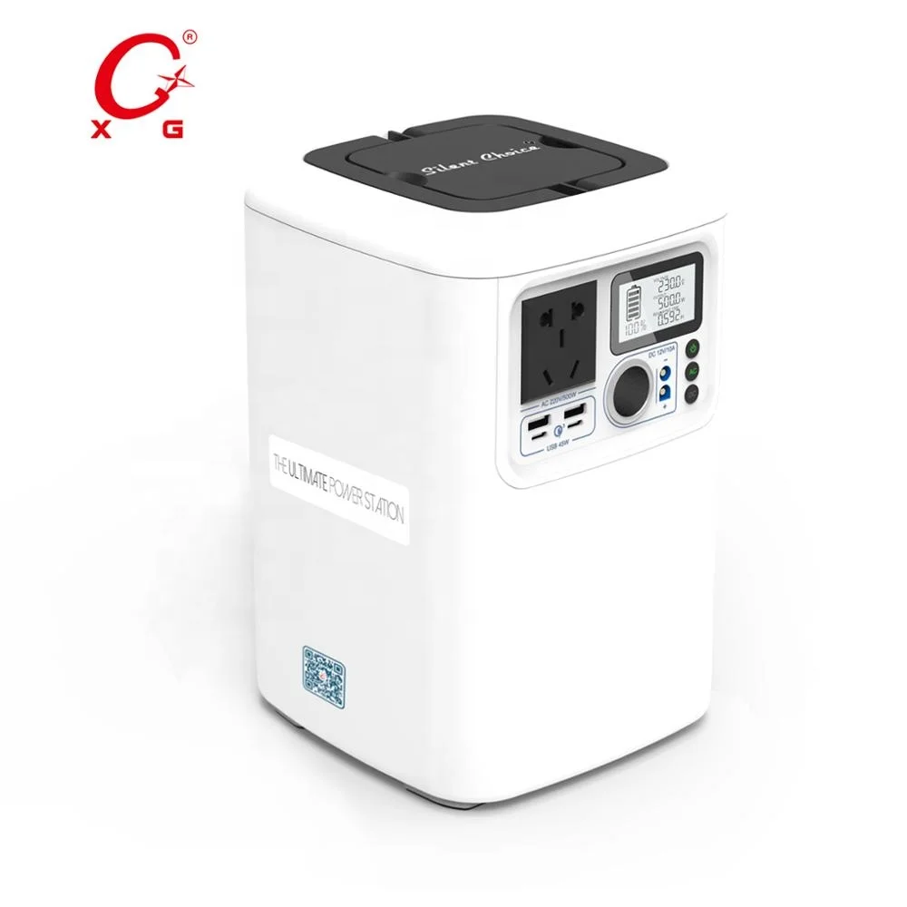 Солнечная зарядная станция 720WH наружный туристический инвертор UPS 800W портативная электростанция