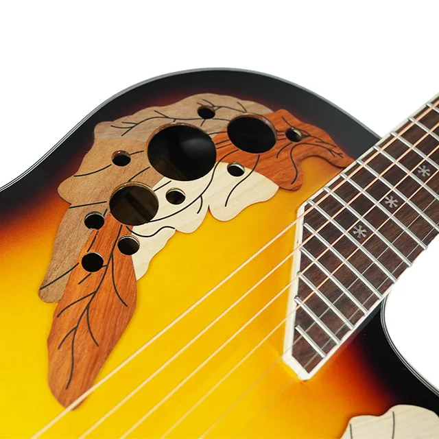 Mollo Classical Guitar 34 Size Violo 12 Cordas Multi Effects Pedals