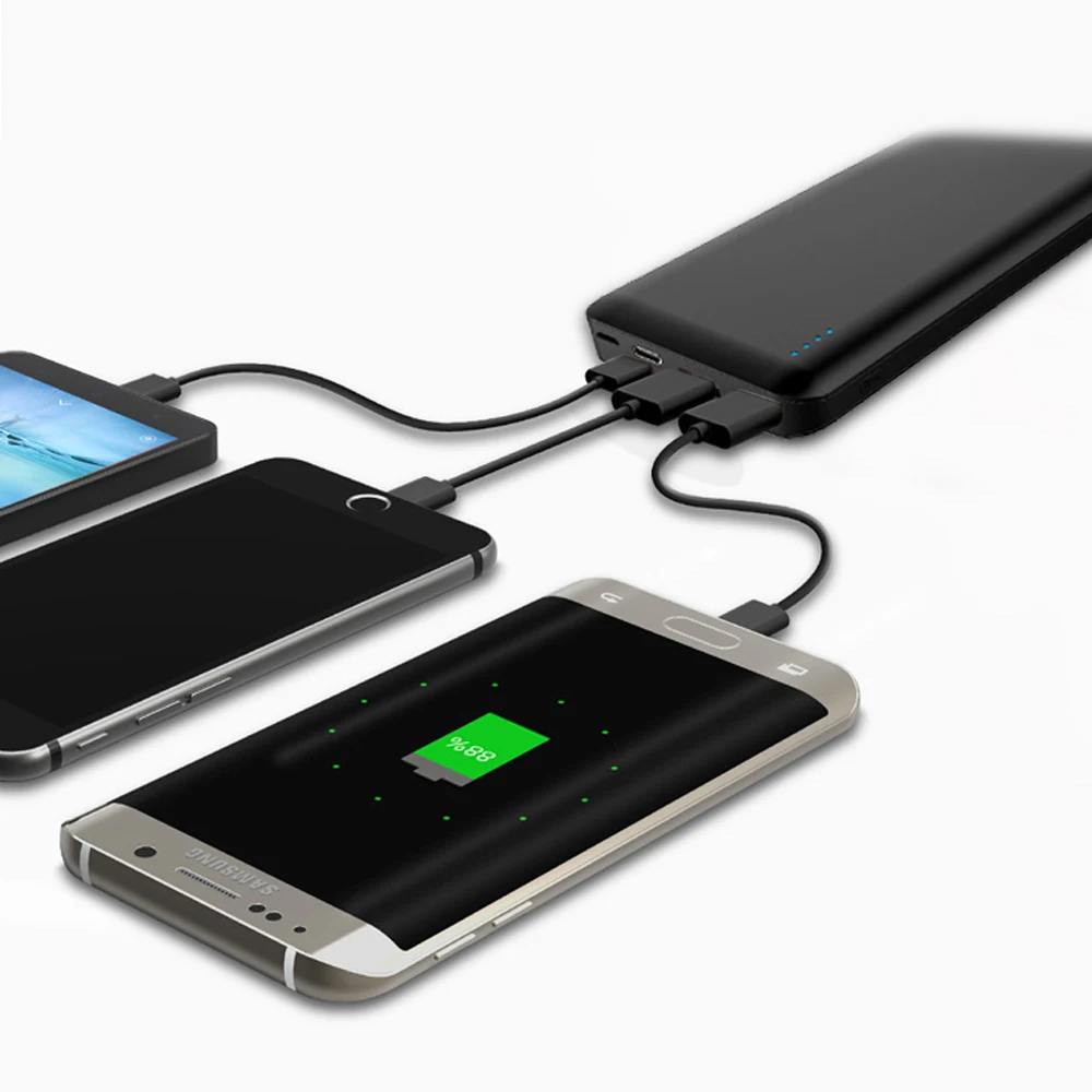  Лидер продаж OEM PD 18 Вт 45 usb type c внешний аккумулятор 20000 мАч тонкий аксессуар для мобильного