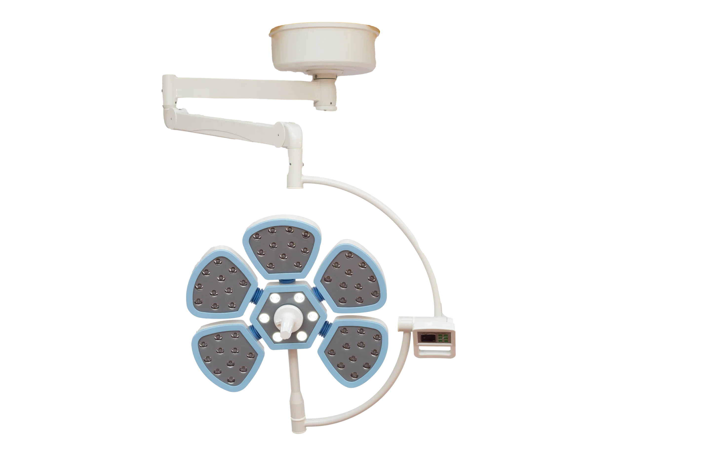 Medical Ot Lamp Cold Lighting Led Bulbs Alternate Floor Type Flower Design LED Pendant 5 Or 3 Petals On Shadowless Surgery Light