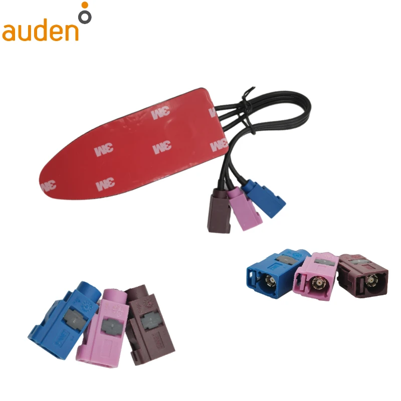  High gain combo Navigation antenna Magnet+Adhesive with RG174 cable Fakra connector 4G+DIV+GPS 3 in 1