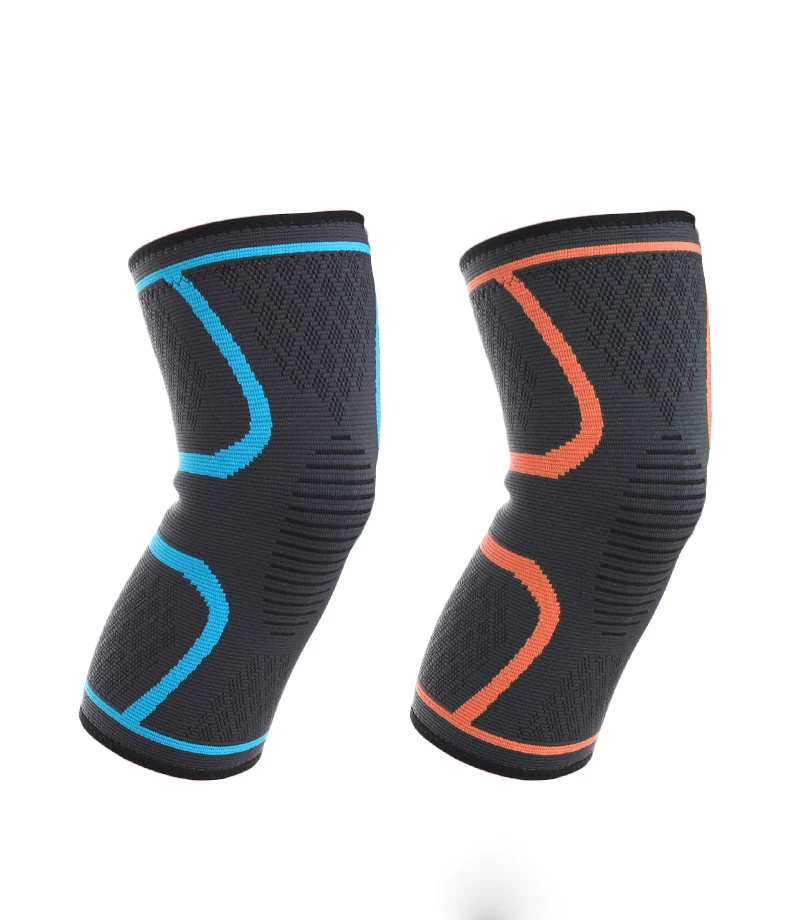 1pc Nylon Elastic Sports Knee Pads Breathable Support Knee Brace Running Fitness Hiking Cycling Knee Protector